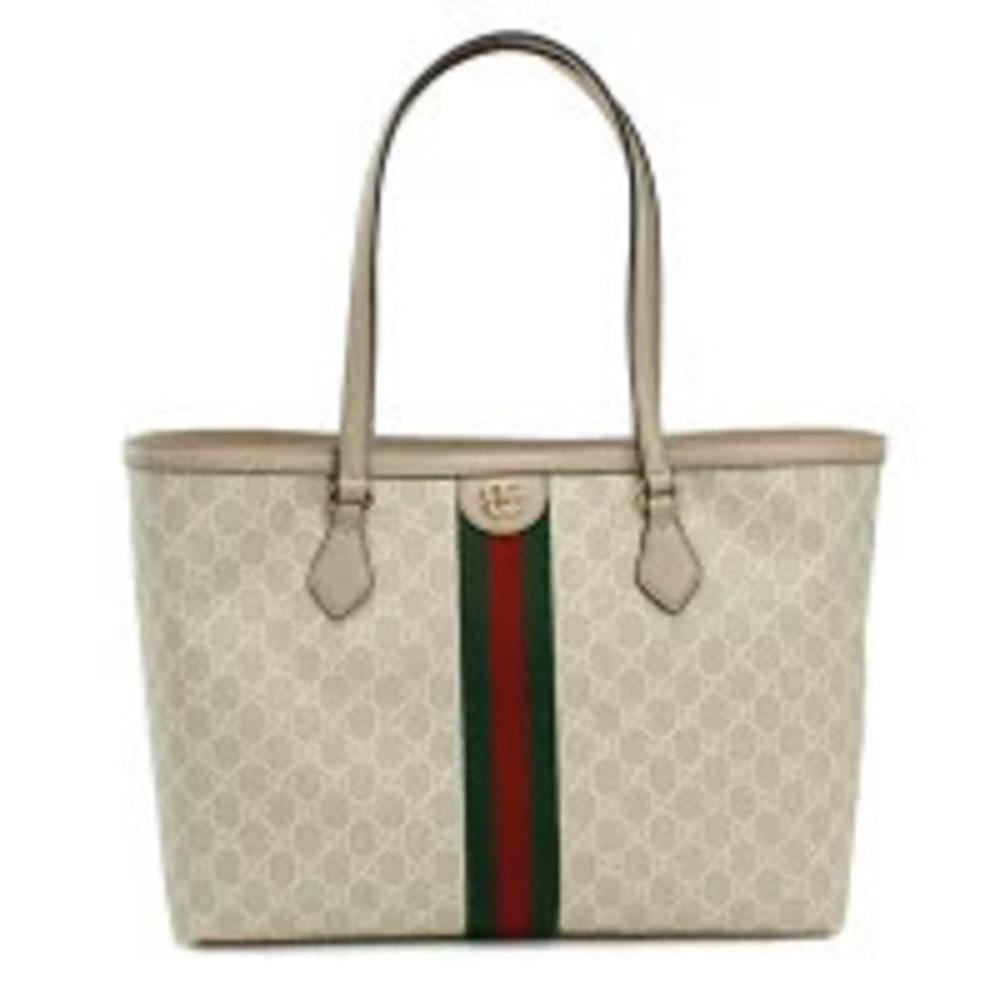 Gucci Tote Bag OPHIDIA Beige Cream Handbag